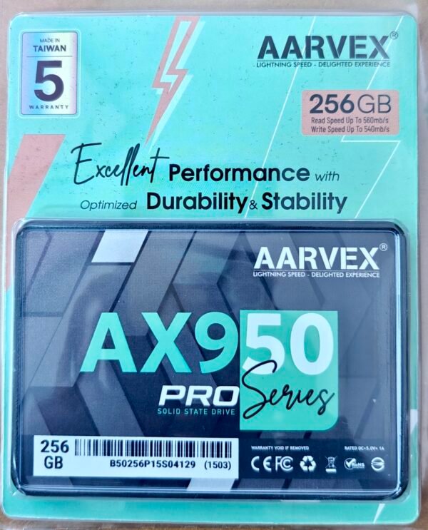 AARVEX AX950 256GB SSD