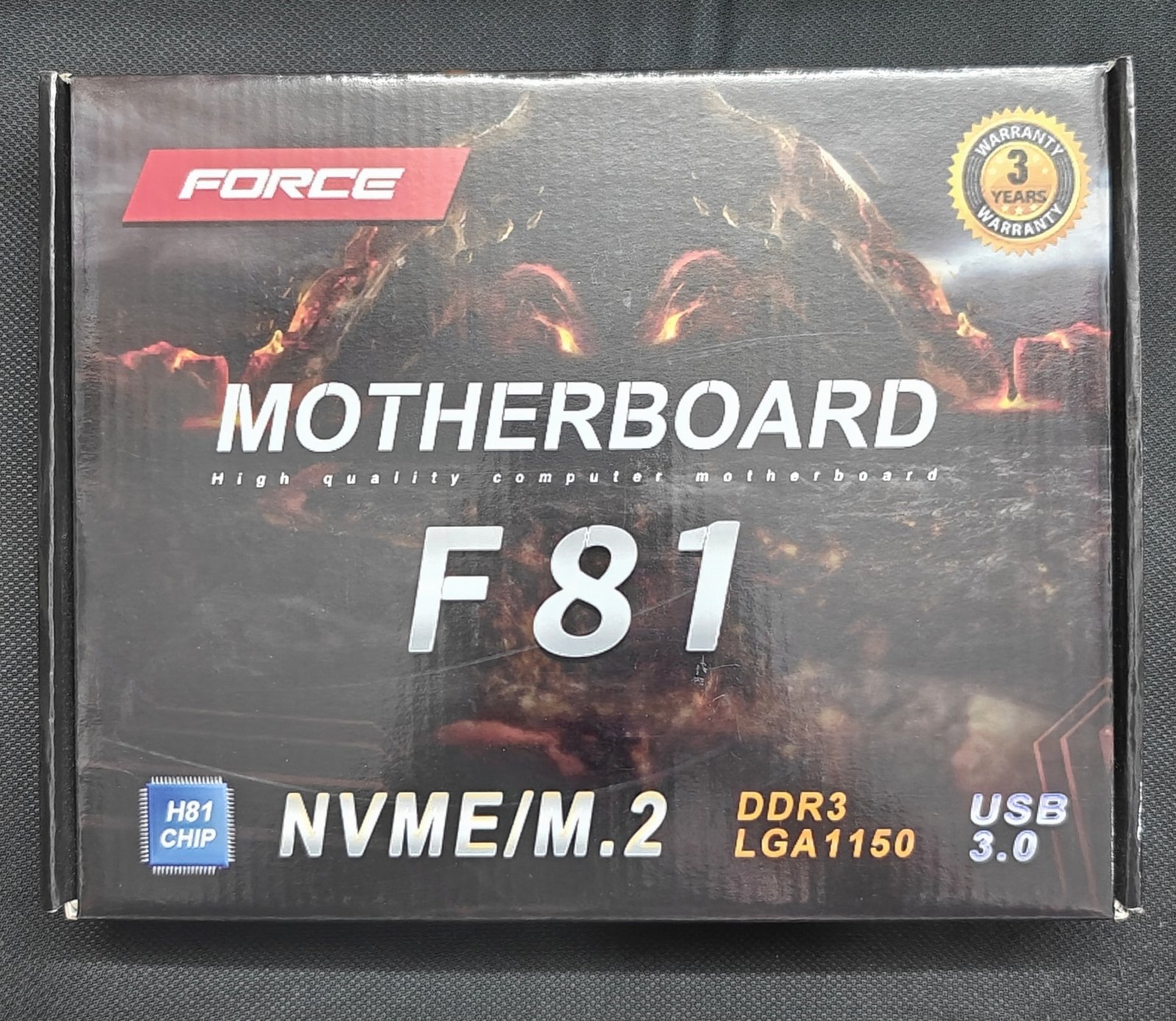 H81 NVMe Motherboard LGA1150 with M.2 Slot and USB 3.0